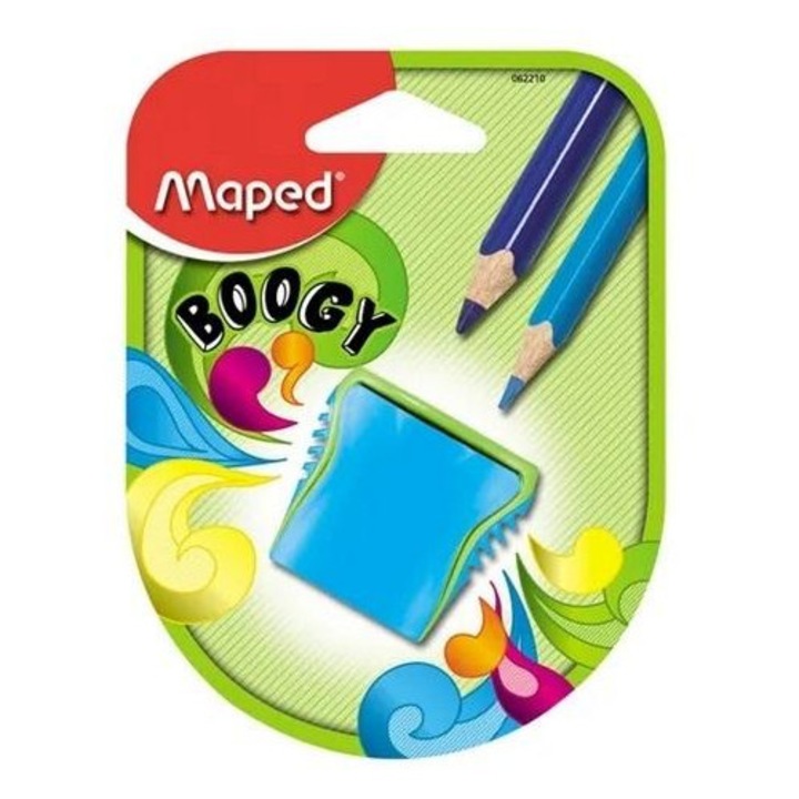 Maped Boogy hegyező 2 lyukú tartállyal, buborékcsomagolás