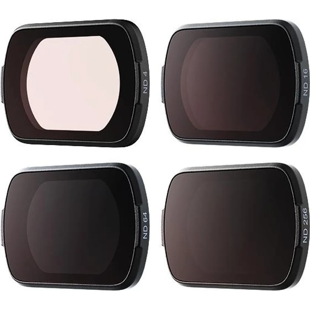 Set 4 filtre ND pentru DJI Osmo Pocket 3, diverse intensitati