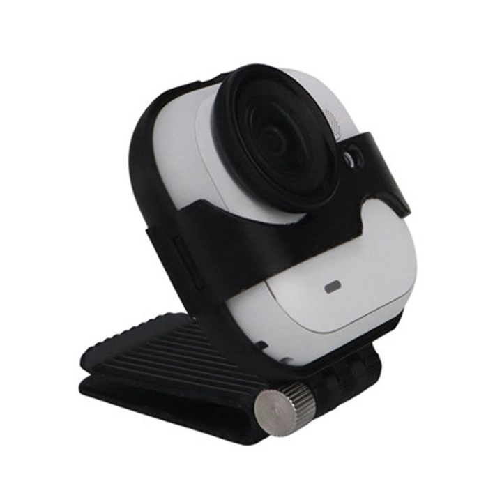 Щипка за камера Insta360 Go Ultra, регулируема, лека, черна
