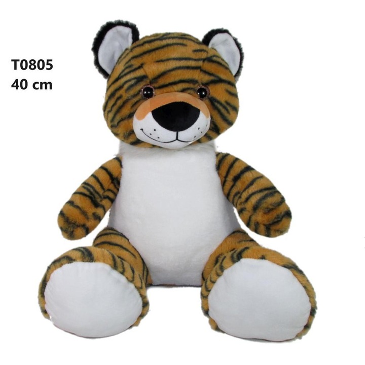 Jucarie din plus Sun-Day Tigru T0805, moale, pentru copii 3+ ani, Multicolor, 40 cm