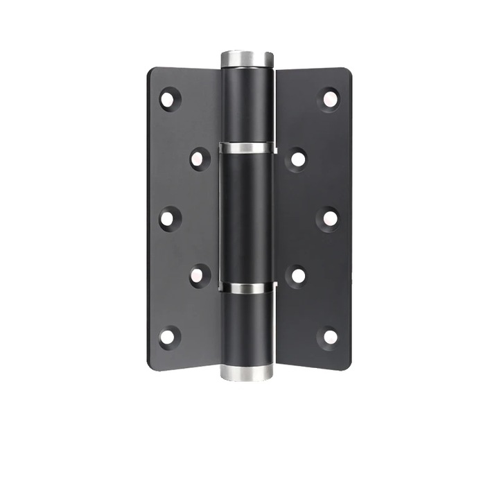 Balamala hidraulica / balama hidraulica 2xKAK-YYHY-A, inchidere automata soft-close, aliaj aluminiu, suport 50 kg pe balama, tip groove, negru, 2 buc