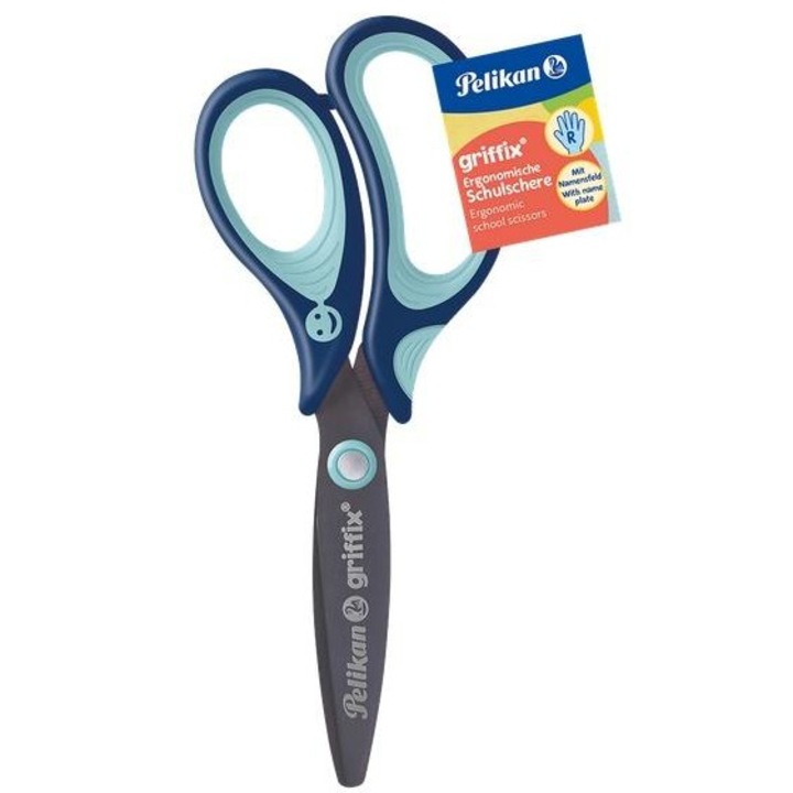 Pelikan Griffix gyermekolló készlet 3 db-os, többszínű, 14 cm