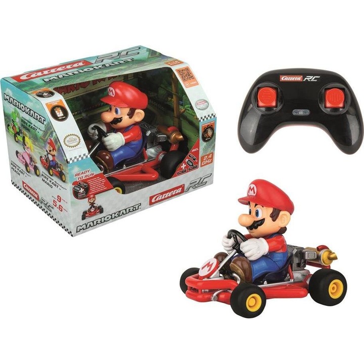 Masinuta Carrera Mario Kart Pipe Kart Mario 2.4GHz