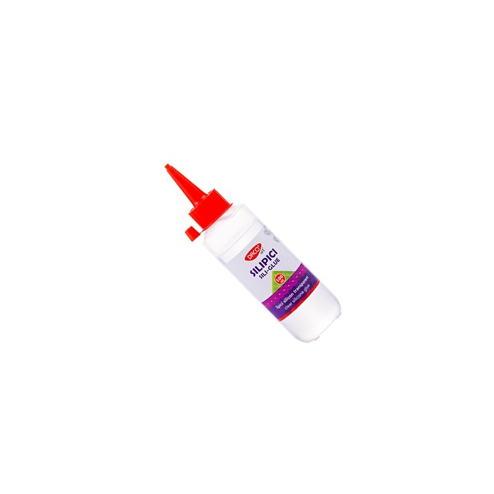 Lipici Silicon Transparent Silipici, 100 ml, cu Aplicator Precis DACO sku11