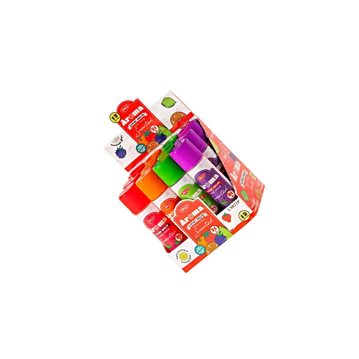 Lipici solid Aroma, 21g, pentru hartie, carton si textile DACO sku11
