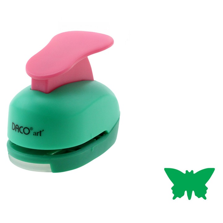 Perforator Hobby, Model Fluture 2.5 cm - Ideal pentru Craft & Scrapbooking DACO sku28