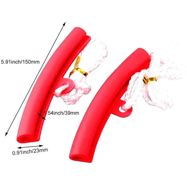 Protector jante auto set 6 buc poliuretan 15x2.3cm elastic