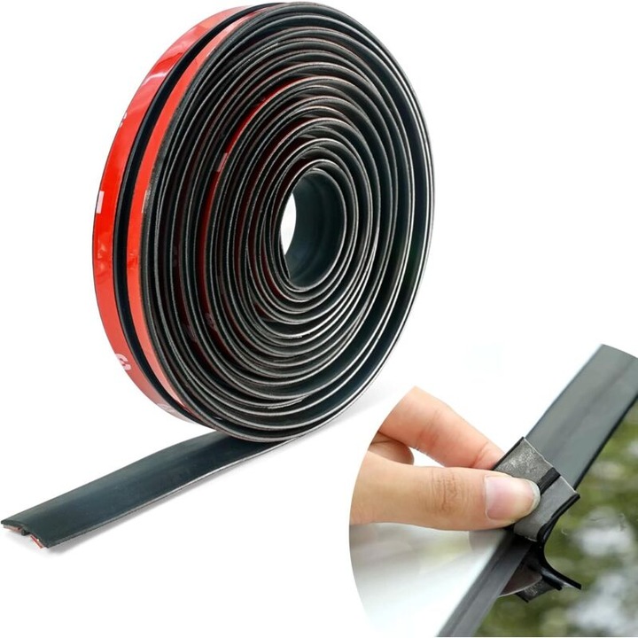 Banda etansare cauciuc EPDM 3.8m auto, izolare fonica, protectie praf