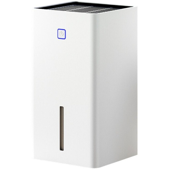 Hordozható párátlanító, kettős félvezető technológiás párátlanító készülék, csendes, 250-300 ml/nap kapacitás, 1.1 l tartály, akár 50 m²-ig, fehér