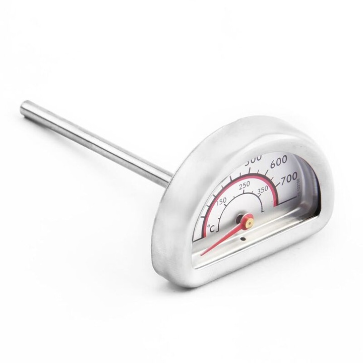 Termometru cutit inox 7cm 0-400C pentru cuptor gratar fumator