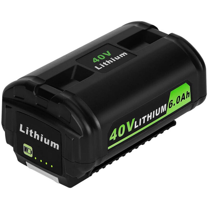 Acumulator 40V 6.0Ah negru 102x178x127mm set