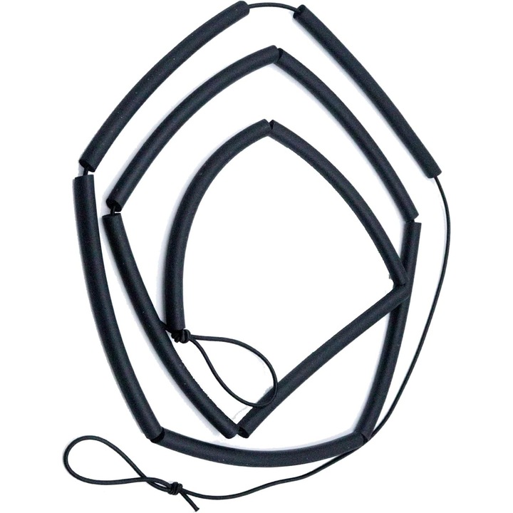 Gard antrenament ComResi elastic 2.5m negru