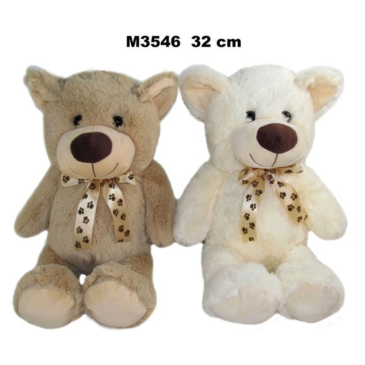 Ursulet de plus Sun-Day M3546, din plus moale, 32 cm, multicolor, 1 buc
