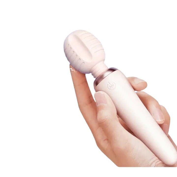 Vibrator reglabil din silicon, roz cires, 1 unitate