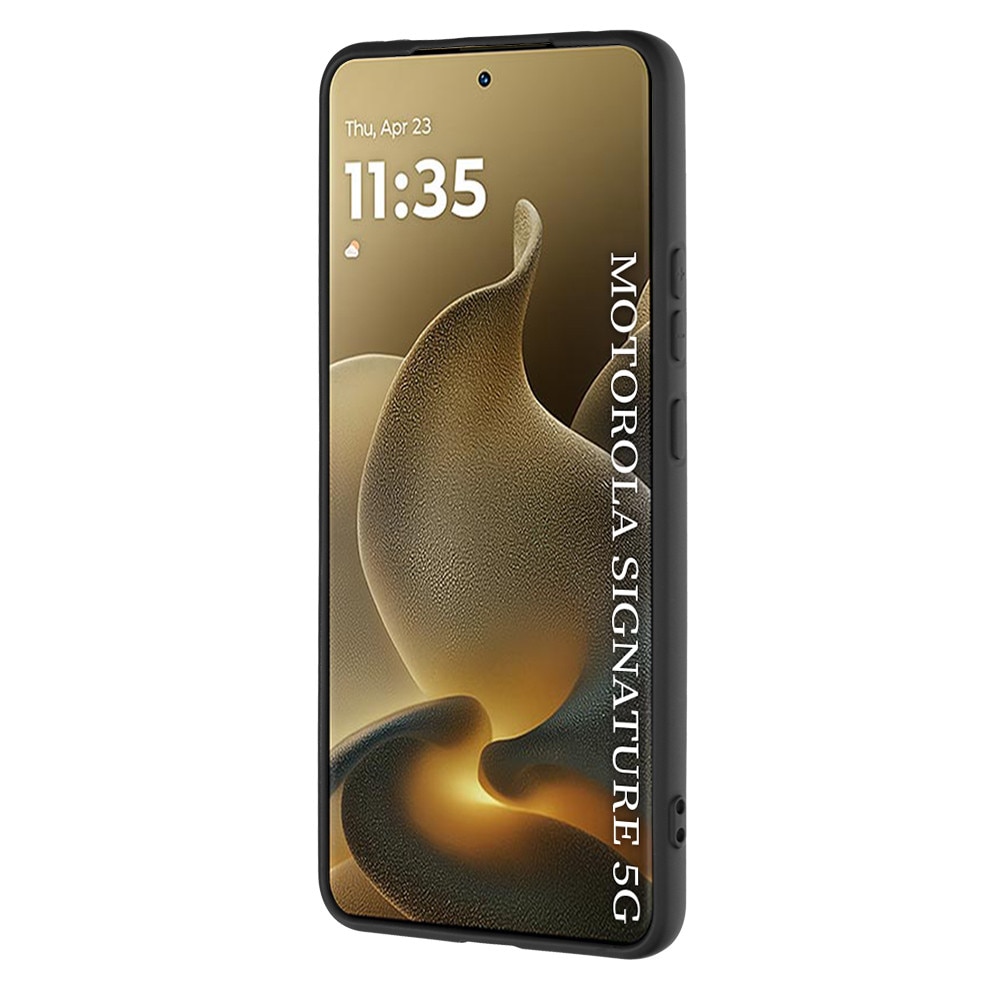 Husa pentru Motorola Signature - Techsuit SoftFlex - Black