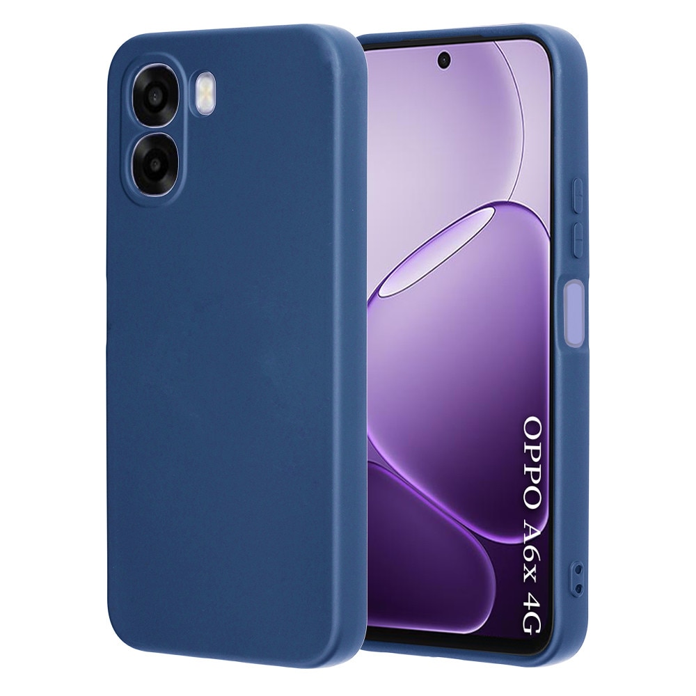 Husa pentru Oppo A6x 4G / A6x 5G / A6k 4G - Techsuit SoftFlex - Navy Blue