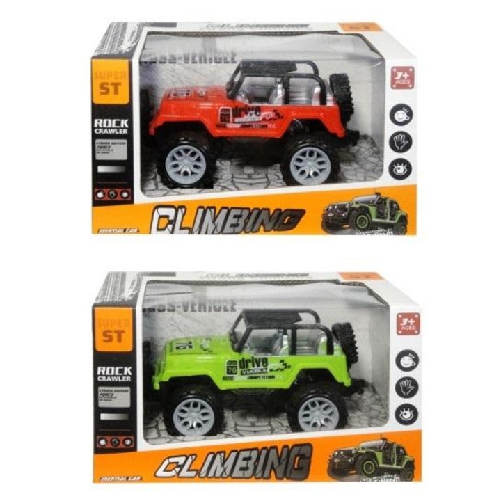 SWEDE Rock Crawler távirányítós autó, off-road, távirányítóval, többszínű, 1 db