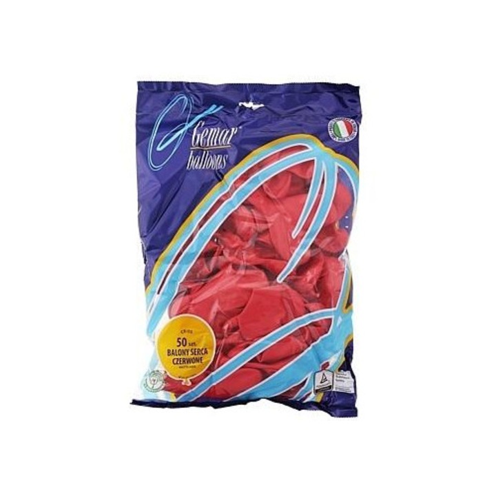 Godan léggömb szett, 50 db, többszínű, 25 cm