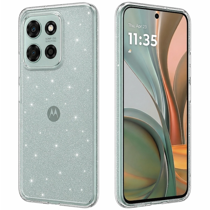 Carcasa de protectie pentru Motorola Moto G75, transparenta