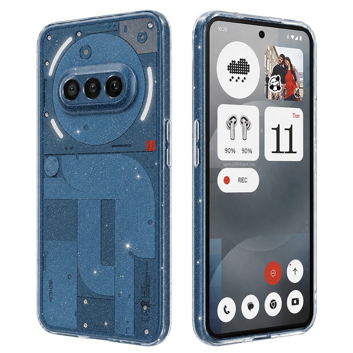 Carcasa de protectie pentru Nothing Phone (3a), transparenta