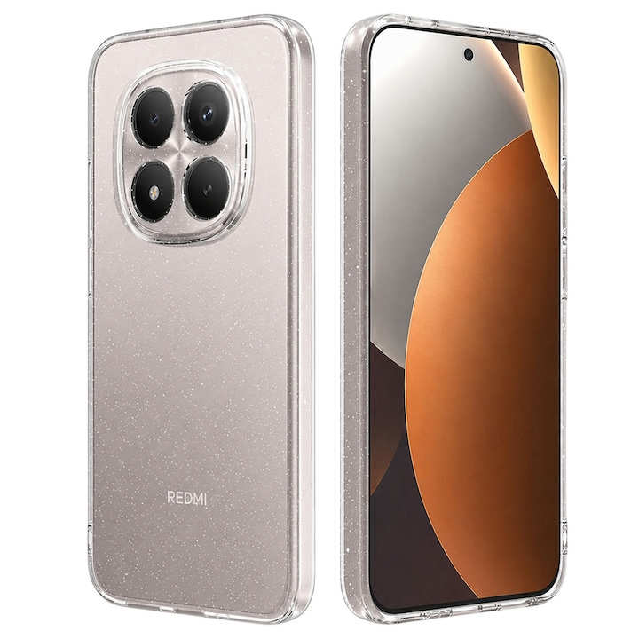 Carcasa de protectie pentru Xiaomi Redmi Note 15 Pro 5G, transparenta