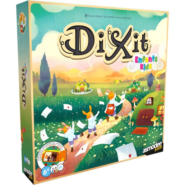 Dixit Kids társasjáték, Asmodee, 84 kártya, gyermekeknek