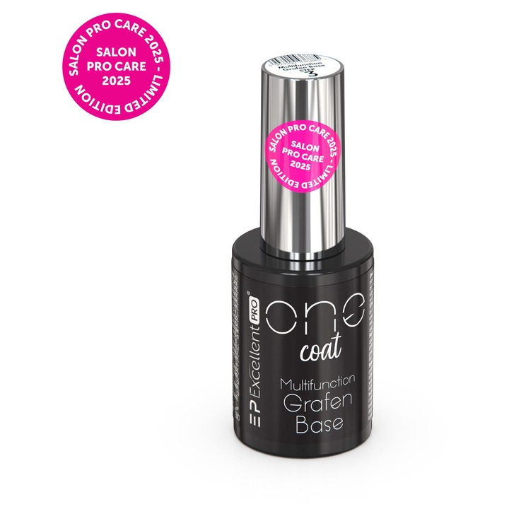 Körömalap / base Excellent Pro One Coat Multifunction Grafen Base, önterülő, multifunkcionális, átlátszó, 11 g