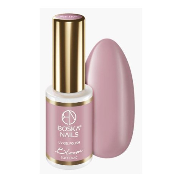 Boska Nails Lac de unghii hibrid Bloom OFT LILAC nr. 584 6 ml