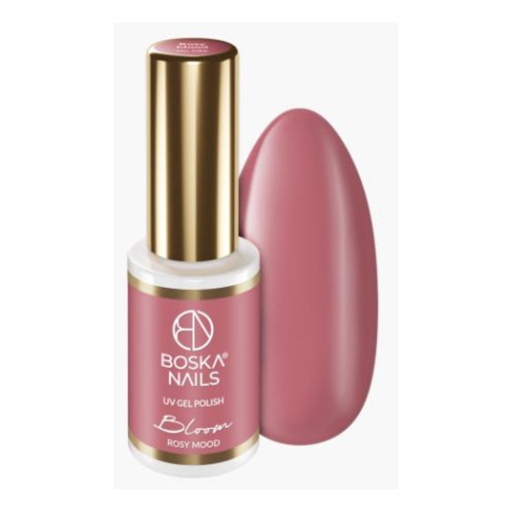 Boska Nails Lac de unghii hibrid Bloom ROSY MOOD nr. 586 6 ml