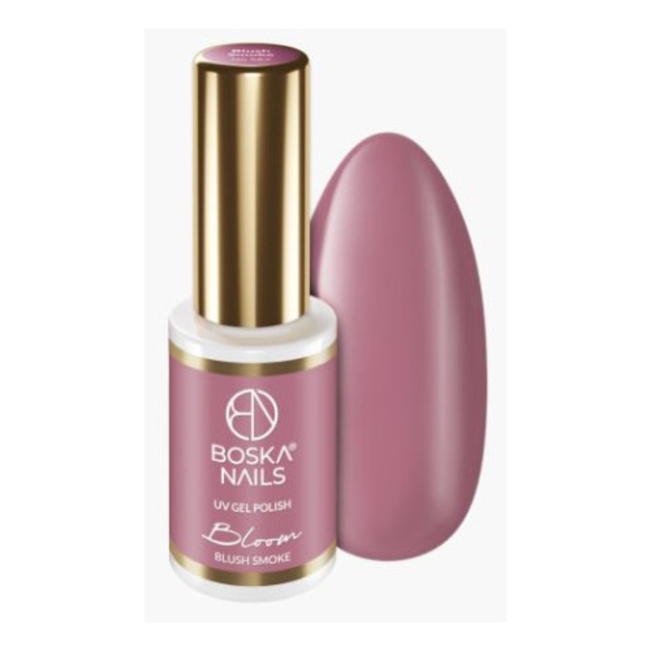 Lac unghii hibrid Boska Nails Blush Smoke violet 6ml