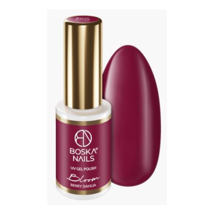 Boska Nails Lac de unghii hibrid Bloom BERRY DAHLIA nr. 588 6 ml