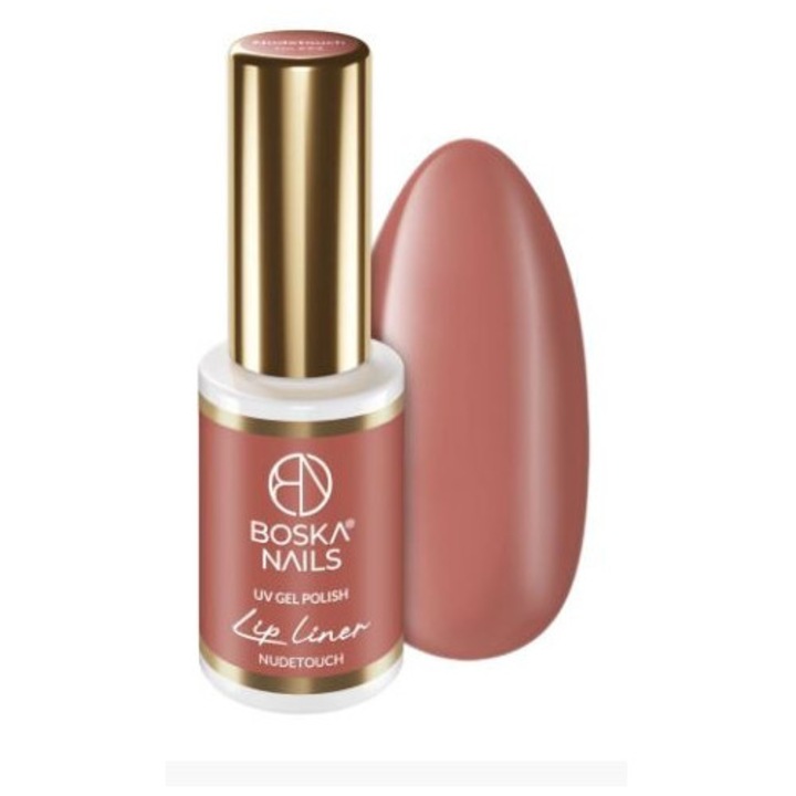 Lac unghii hibrid Boska Nails Nudetouch 594 nude roz 6ml