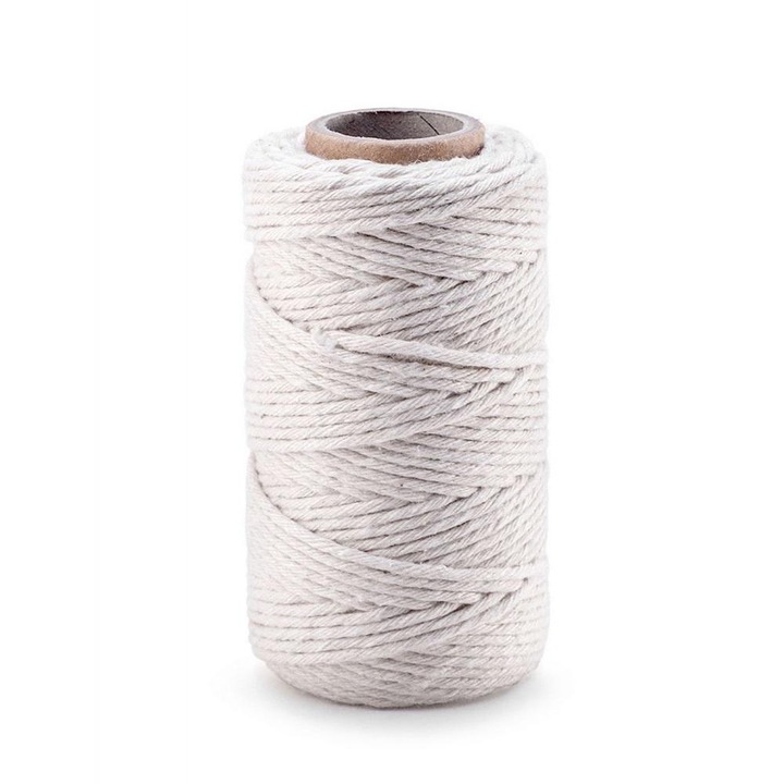 Dalprint dpCraft makramé pamutzsinór 3mm x 200m fehér
