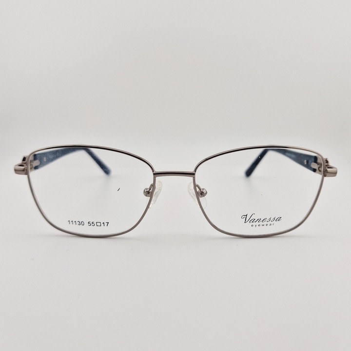 Rame Ochelari de Vedere Dama Vanessa C19, Oval, Metal, Augintiu si Albastru, ieftine, usoara, fashion, stil modern, ultrausoara, protectie, flex, eleganta, premium, brand