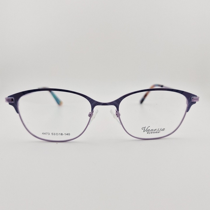 Rame Ochelari de Vedere Dama Vanessa C35, Oval, Metal, Mov, ieftine, usoara, fashion, stil modern, ultrausoara, protectie, flex, eleganta, premium, brand