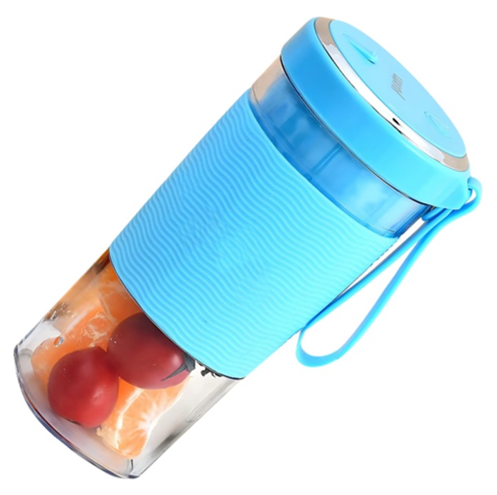 Blender portabil TodyJeyHo 450ml 50W mov 3 viteze