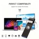 Stick USB portabil 1TB, standard USB 3.0 de inalta viteza pana la 100MB/s, corp metalic impermeabil, compatibil cu calculatoare desktop si laptopuri (Negru)