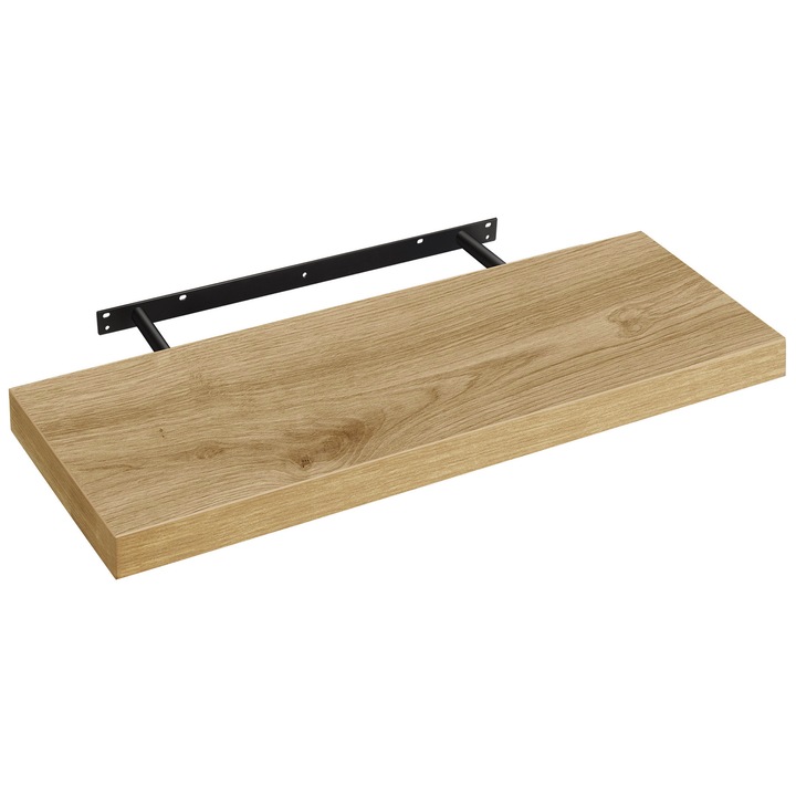 Leobert Artisan fali polc 60x20x3,8cm fém MDF
