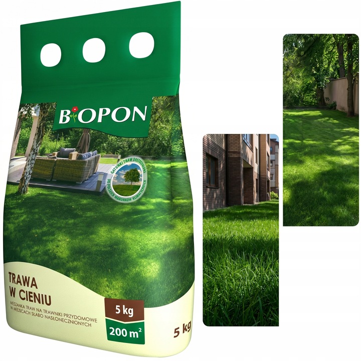 BOPON fűmag árnyékos helyekre 5kg 200m²