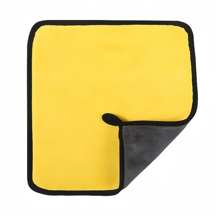 Laveta Auto si Casnica din Microfibra, Super Absorbanta, Multifunctionala, pentru Bucatarie, Baie, Geamuri, Fara Urme, 30x30 cm, STK-S