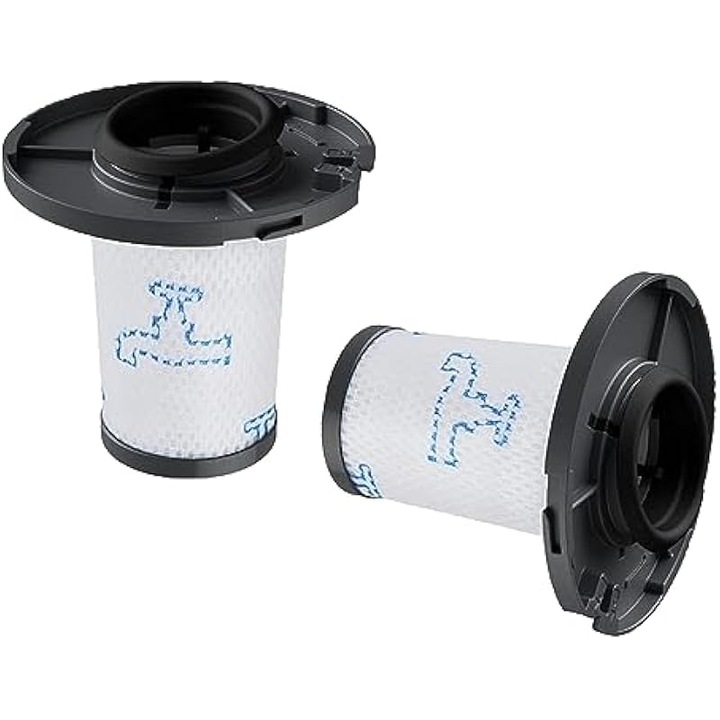 HEPA szűrő kompatibilis a Rowenta X-Force Flex 11.60/14.60 (ZR009007) modellel, mosható és újrahasználható, 99.97% PM2.5 részecskét rögzít, fehér, 2 db