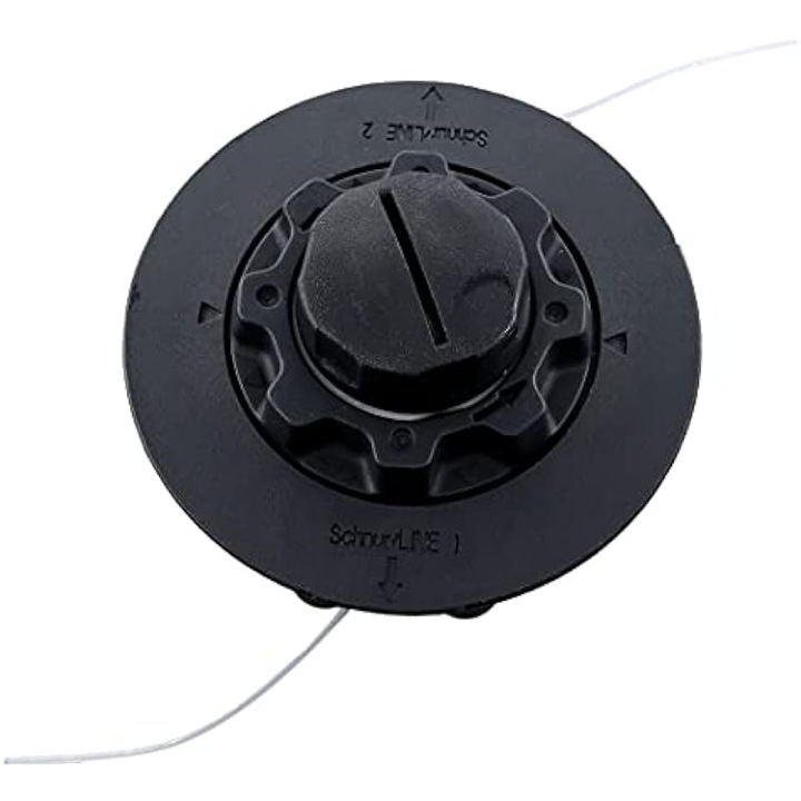 Cap de taiere / trimmer head AutoCut 5-2 / C 6-2, compatibil cu Stihl FS38, FS40, FS45, FS50, FSE60, FSE71, FSE81 si Viking TE600/TE700/TE1000, filet M8 x 1.25, pana la 10.000 rpm, negru, 1 buc