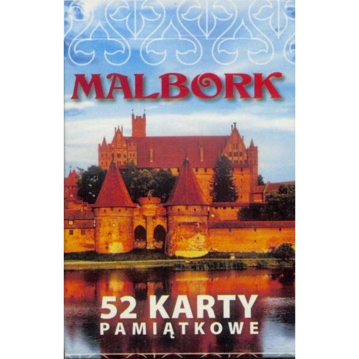 Картонени сувенири План Малборк, колекционерски карти, ексклузивни, многоцветни, 52 бр.
