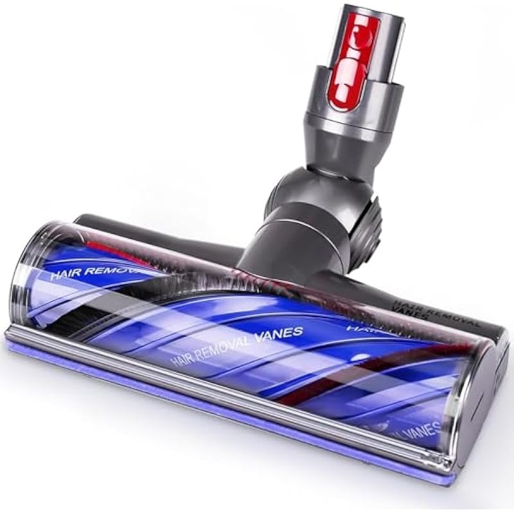 Perie de schimb anti-incurcare pentru aspiratoare fara fir, rotire 180°, negru, universal, dimensiuni standard
