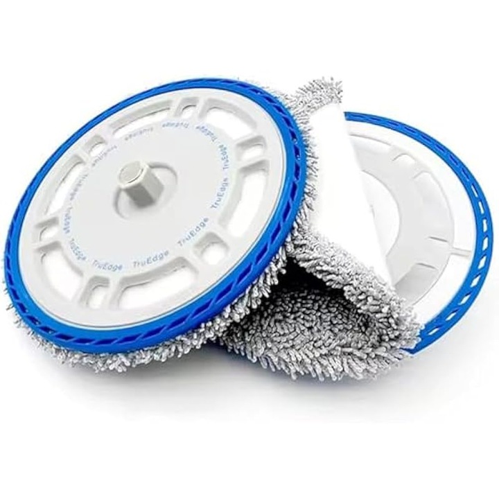 Set 4 piese suport mop si pad compatibil cu T30S/T30S Pro/T30S Combo/T30 Pro/X5 Pro/X5 Omni, durabil, usor de intretinut, Alb/Albastru