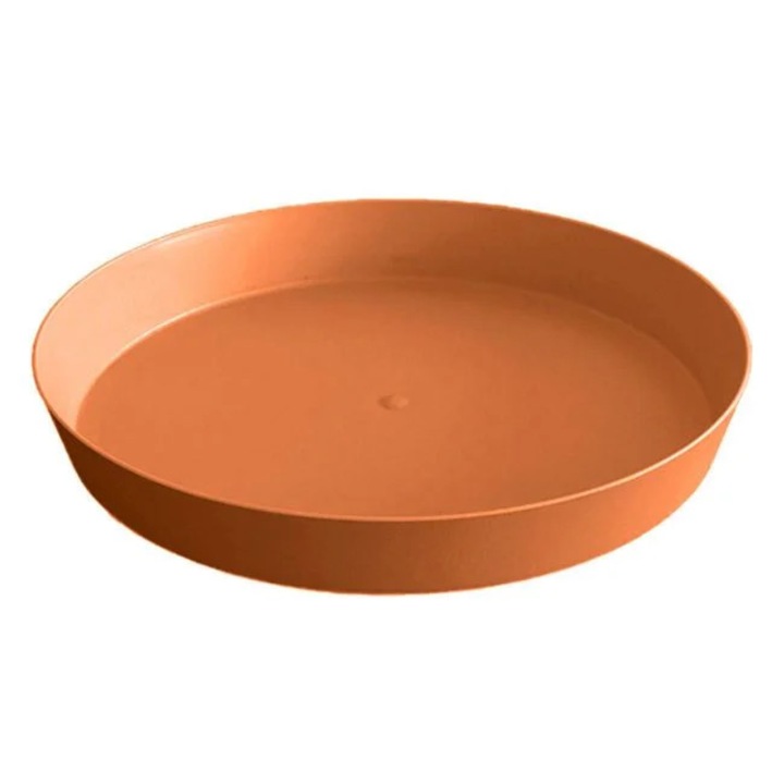 Farfurie ghiveci flori drenare plastic teracota 22cm