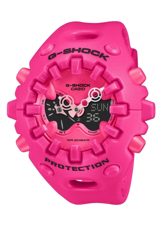 Ceas dama Casio GA-V01-4AER Quartz Roz