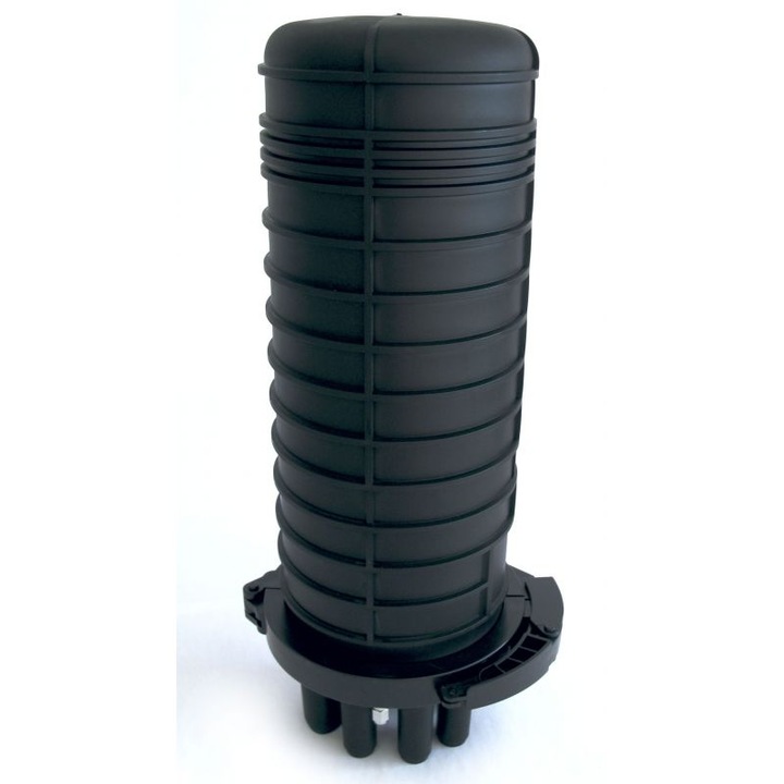 Encloser cilindric etans pentru 144 suduri, Braun Group – FOSC-A6-144, organizate in 6 casete, IP68