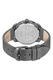 Police, Ceas quartz rotund cu o curea de piele, Gri antracit