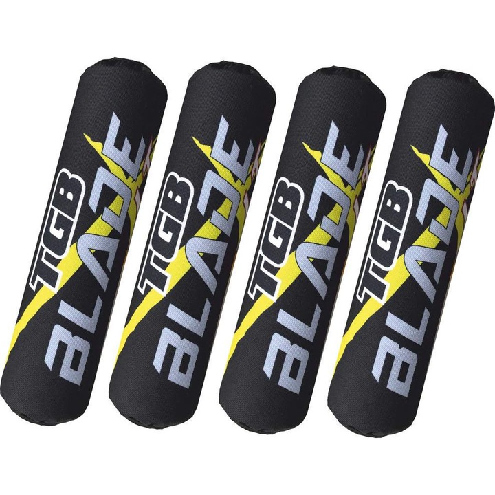 Huse protectie amortizoare TGB Blade Quad ATV rezistente la apa, noroi, praf, 4 bucati, set universal cu prindere rapida Velcro pentru o viata lunga a suspensiei off-road